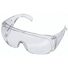 Clear Safety Spectacles (Over Specs) Pair