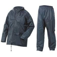 Nylon Rainsuit - Lightweight Waterproof Jacket and Trousers