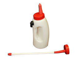 Milky Calf Feeding Bottle 4L with Teat & Probe