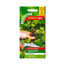 Leaf Salad Seeds – Speedy Veg Mix (Suttons)