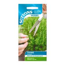 Common Thyme Seeds – (Suttons)