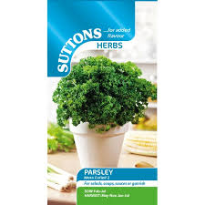 Parsley Seeds Moss Curled 2 (Suttons)
