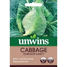 Unwins Seed Packet Cabbage Durham Early