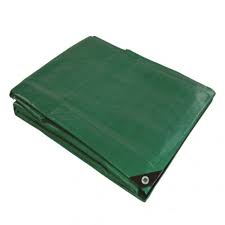 Green Tarpaulin Waterproof - Multiple Sizes