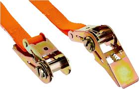 Hilka Cargo Strap with Double J Hook 1" x 4.5m