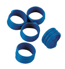 Poultry Leg Bands Spiral 25mm Turkey