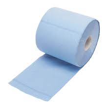 Blue Paper Rolls