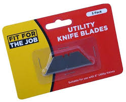 Utility Knife Blades – 5 Pack