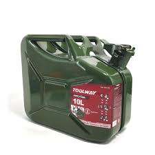 Toolway Metal Jerry Can - Multiple Sizes