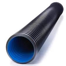 450mm Twin Wall Perforated Drain Pipe 6m