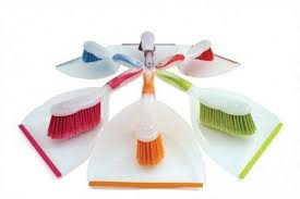 Bright Dust Pan & Brush