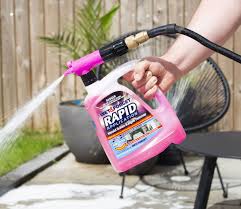 Wet & Forget Rapid Outdoor Mould, Lichen & Algae Remover 2ltr Pink