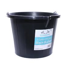 Tomahawk 3 Gallon (14L) Black Bucket