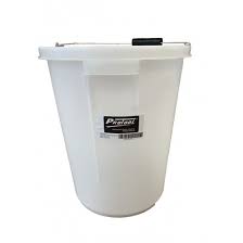 Protool 25L White Plasterers Bucket