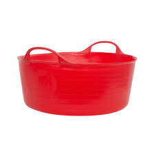 Red Gorilla Small Shallow Feed Bucket