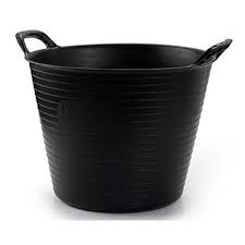 Plastic Forte Extra Large Flexible Tub Black
