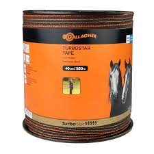 Gallagher TurboStar 40 mm x 350 m - Horse Fence Tape - Extra Strong