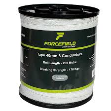 Forcefield 40mm Tape - 8 Conductor (200m)