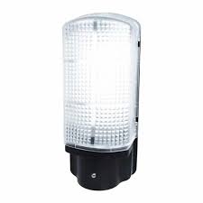 Powermaster 6W LED Bulkhead With Fixed Dusk To Dawn Photocell