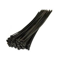 Cable Ties (Black , Pack of 100)