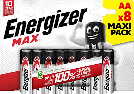 Energizer AA & AAA Batteries (8 Pack)