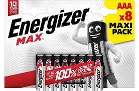 Energizer AA & AAA Batteries (8 Pack)