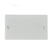 Powermaster 2 Gang Double Blanking Plate