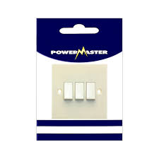 Powermaster 3 Gang 2 Way Switch
