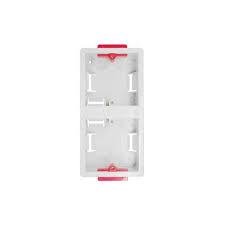 Powermaster 2 Gang Dry Lining Plasterboard Double Socket Box