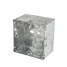 Powermaster 1 Gang Metal Socket Box