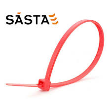 Sasta Cable Ties Pack of 100 (Multiple Sizes & Colours)
