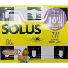 Solus Halogen Bulbs (R7S, G4 & G6 Options)
