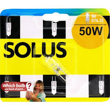 Solus Halogen Bulbs (R7S, G4 & G6 Options)