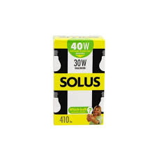 Solus BC A55 Clear Halogen Bulbs (40W–100W Range)