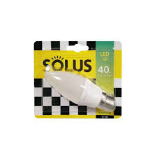 Solus Dimmable LED Bulbs (C35 Candle & G45 Round)