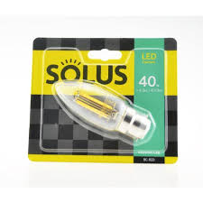 Solus Candle LED XCross Bulbs C35 (BC & SES Options)