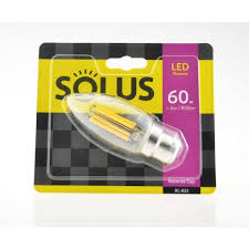 Solus Candle LED XCross Bulbs C35 (BC & SES Options)