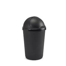 Whitefurze Swing Bin 50 Litre Black