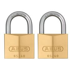 ABUS 65 Series Brass Padlocks Keyed Alike Packs