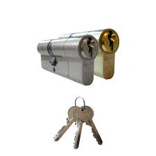 BWH Snap Euro Cylinder Satin Nickel Key / Turn