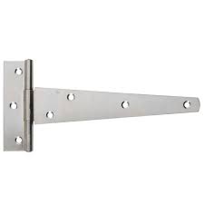 Tee Hinges (4"–12" Galvanised & Black)