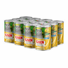 Gain Cat Food Value Cuts 12x400g