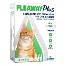 Fleaway Plus Flea Treatment Range 3 Pack