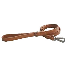 Zoon Luxe Leather Dog Lead Tan 120 x 2CM