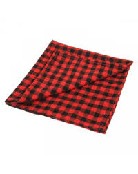 Zoon Beau Dog Bandana Red Check Range