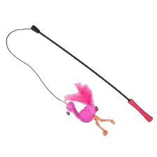 Zoon Nip-It Flamingo Cat Toy