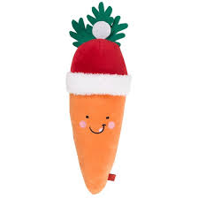 Zoon Xmas Santa Carrot Dog Toy Range