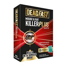 Deadfast Mouse And Rat Killer Sachets