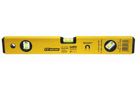 FF Group Magnetic Spirit Levels (40cm–60cm, 3 Vial)