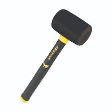 FF Group Rubber Mallet with fibreglass handle 450g/650g